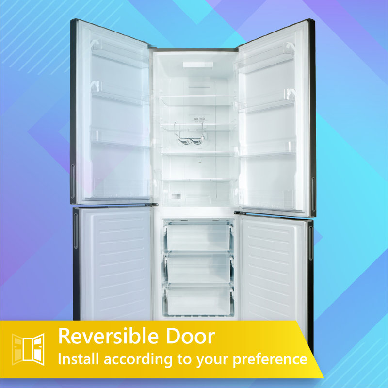 Equator Conserv 24" Wide 10.8 cu.ft.Bottom Freezer Refrigerator